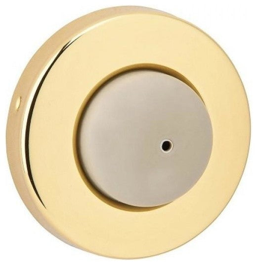 Nuk3y Convex Wall Stop, Polished Brass