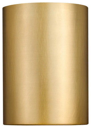 Z-Lite 2302F1 Harley 5"W Flush Mount Ceiling Fixture - Rubbed Brass