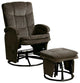 Reclining Glider and Ottoman