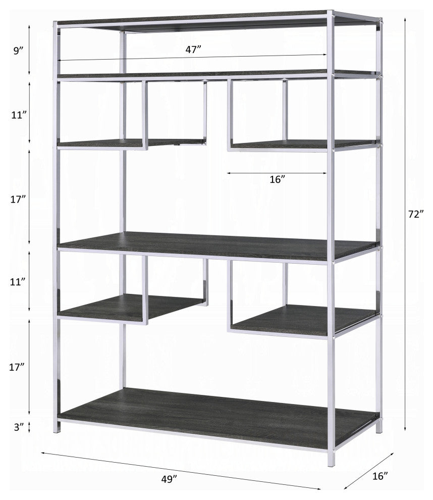 Vonara Bookshelf, Chrome