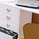 Paige White Fold-Out Organizer and Craft Desk