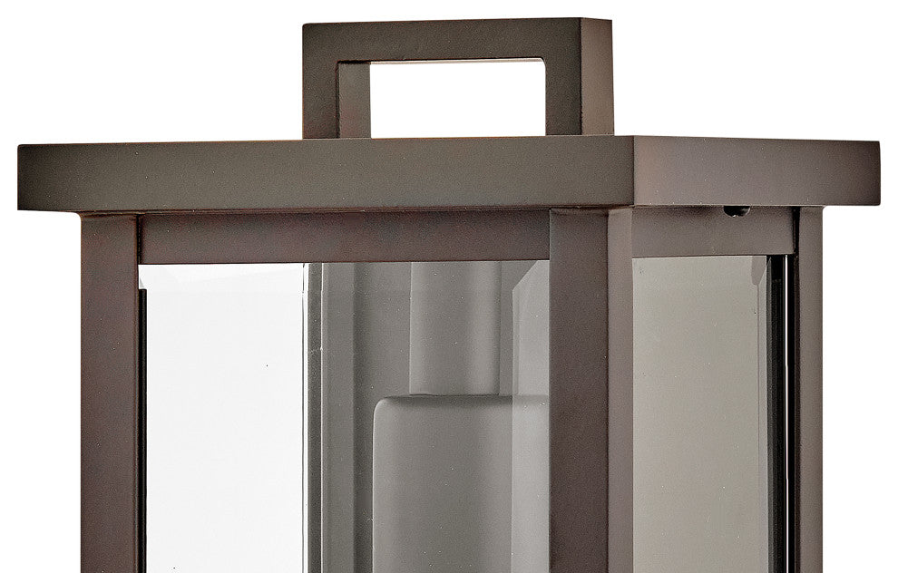 Hinkley Weymouth Wall Mount Lantern, Oil Rubbed Bronze, Extra Small