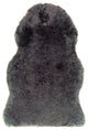 Surya Sheepskin SHS-9602 4'x6' Rug, Charcoal