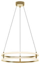 Gemini 24'' LED Pendant - Gold