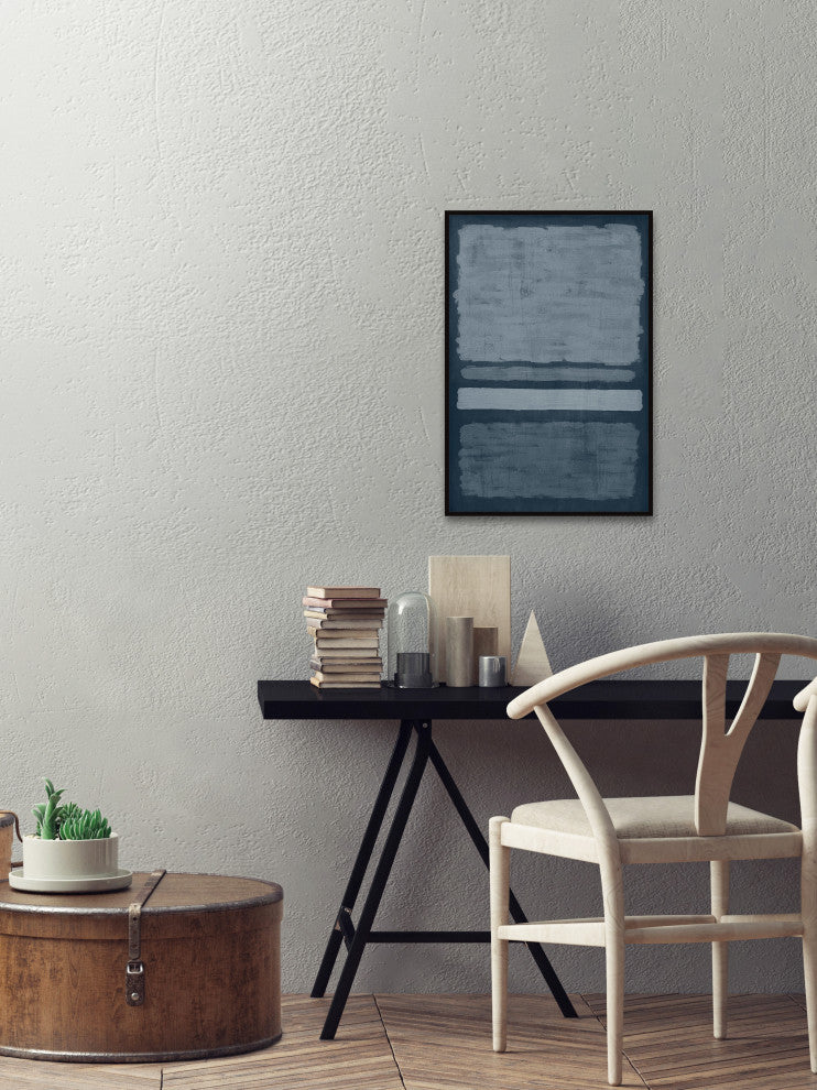 "Narrow Lanes" Floater Framed Painting Print on Canvas, 40x60