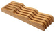 YBM Home In-Drawer Bamboo Kitchen Knife Block Holds 9 Knives