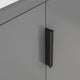 Elise 24 In. Ceramic Sink Top Vanity in Cashmere Grey with Single Faucet