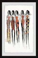 "Glitz & Glam" Framed Painting Print, 16"x24"