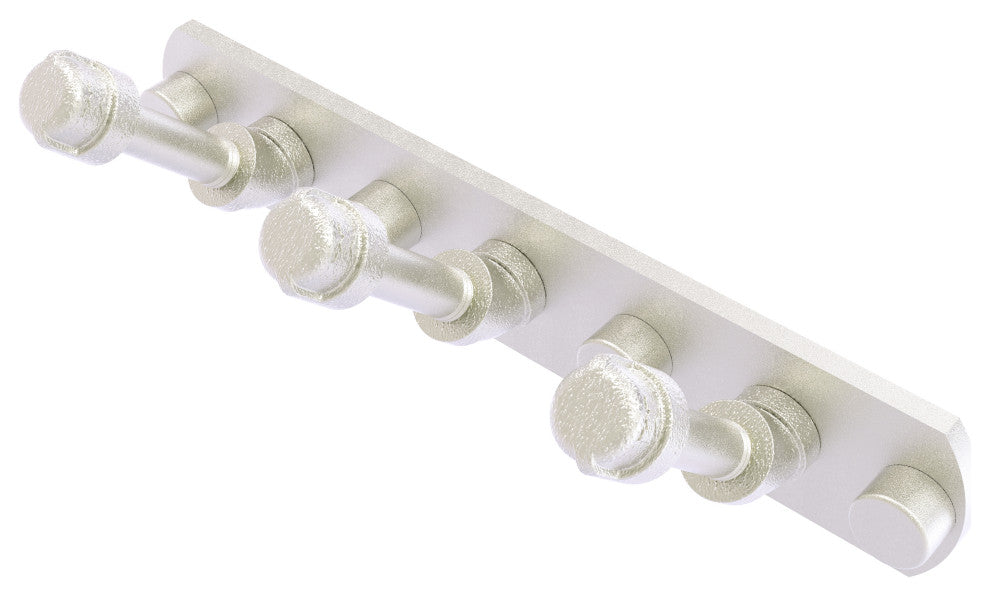 Pipeline 3 Position Multi Hook, Satin Nickel