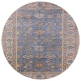 Ahgly Company Indoor Round Mid-Century Modern Area Rugs, 8' Round
