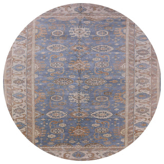 Ahgly Company Indoor Round Mid-Century Modern Area Rugs, 8' Round