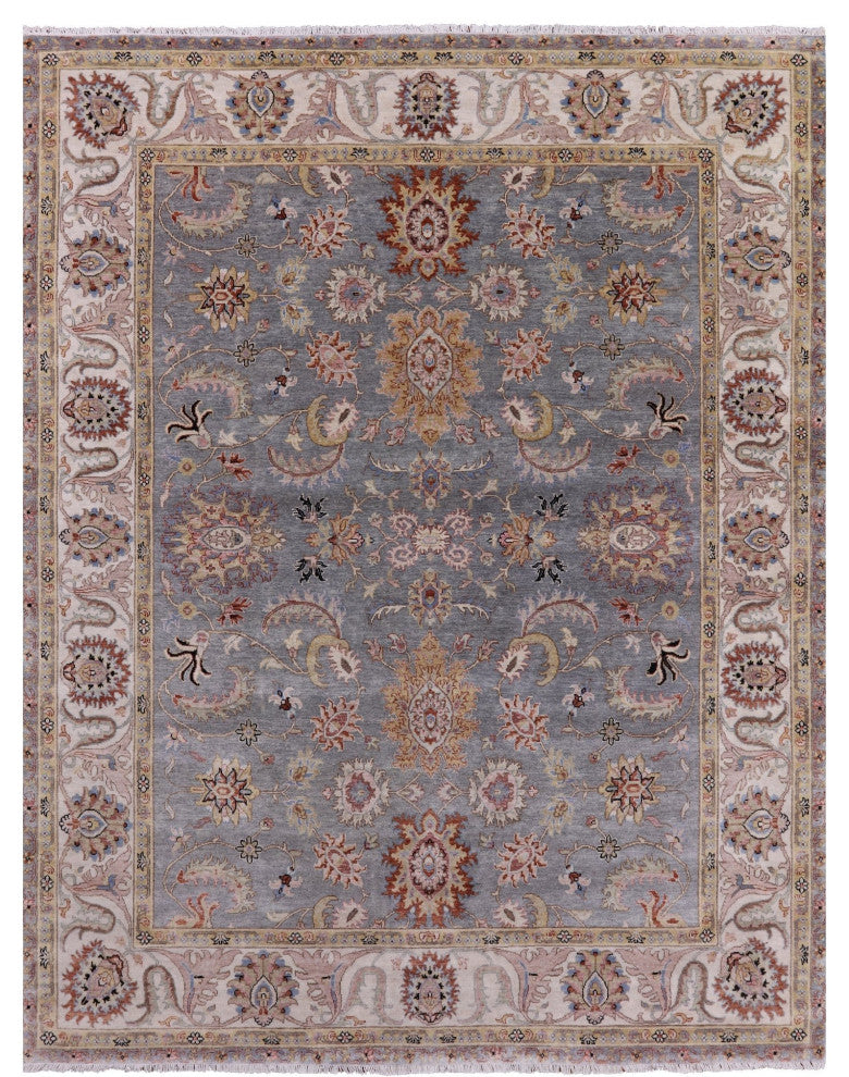 8' 0" X 10' 3" Persian Tabriz Handmade Wool Rug Q9018
