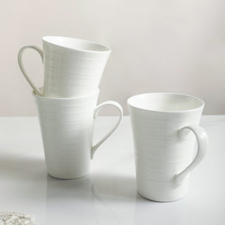 Stone Lain Eleanor Bone China 16 Piece Dinnerware Set, White