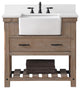 Wesley 36" Bathroom Vanity, Weathered Natural