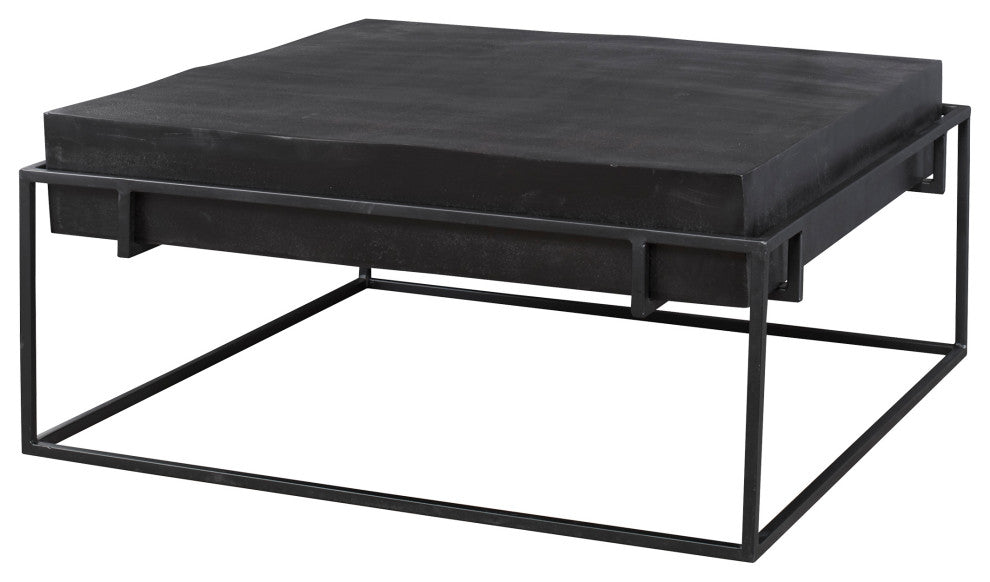 Telone Modern Black Coffee Table