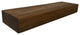Rustic Floating Mountable Wood Shelf 3" Thick x 7" Deep, Pine, Medium Brown, 12"