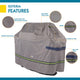 Duck Covers Soteria RainProof 61 in. W Grill Cover