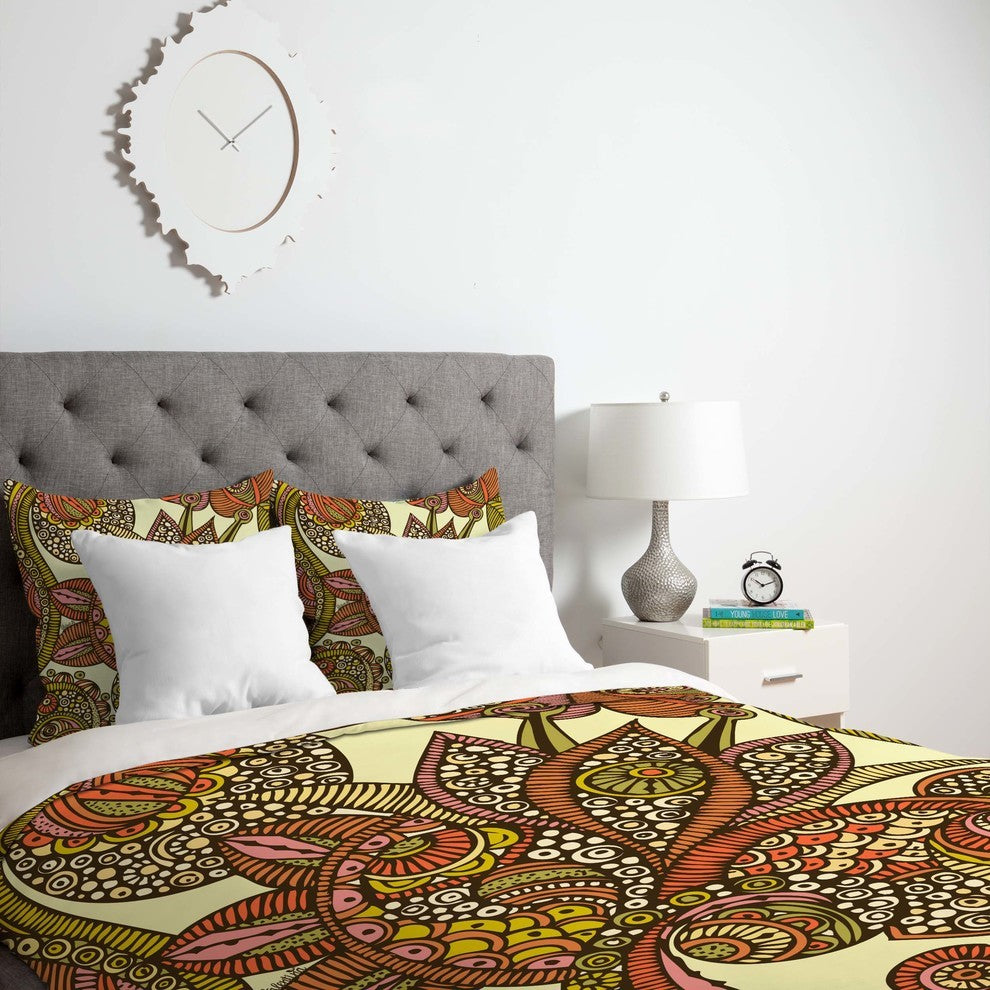 Deny Designs Valentina Ramos Dina Duvet Cover - Lightweight