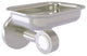 Clearview Wall Mounted Soap Dish Holder, Satin Nickel
