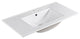 36" Single Ceramic Sink Top With 1-Hole Faucet Hole