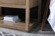 Louie 36" SIngle Bathroom Vanity, Natural Oak