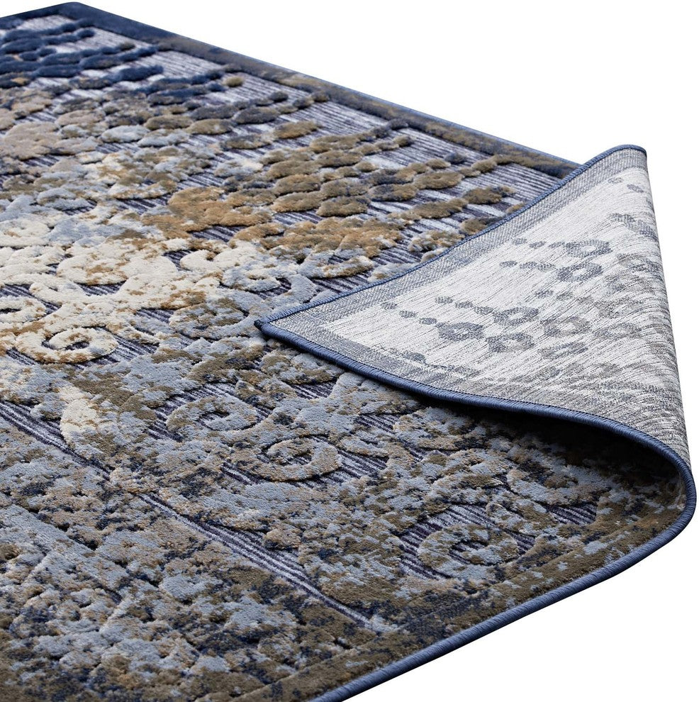 Kalene Distressed Vintage Turkish 8X10 Area Rug