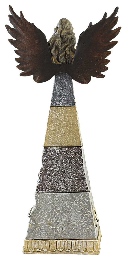 Figurine Crossword Hope Angel Polyresin Cross Wings Blessed 12970