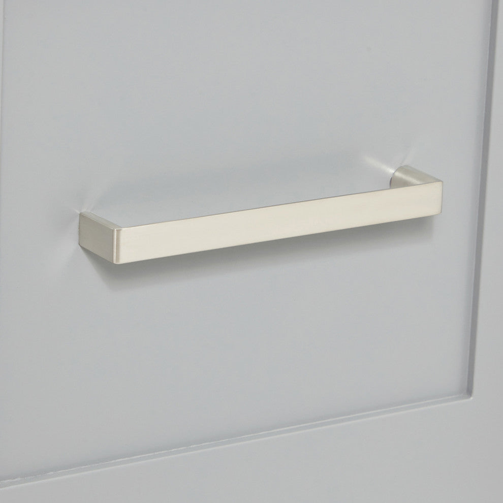 Ariel Hamlet 48" Single Rectangle Sink Bathroom Vanity, Carrara Quartz