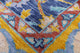 10' Square Hand-Knotted Turkish Oushak Wool Rug - Q13339