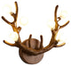 Sabadell | Deer Horns LED Wall Lamp, Brown