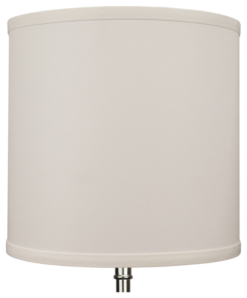 FenchelShades Drum Lampshade 10"x10"x10", Linen Cream