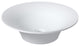 Polystone Round Vessel Bathroom Sink, Matte White, No Faucet