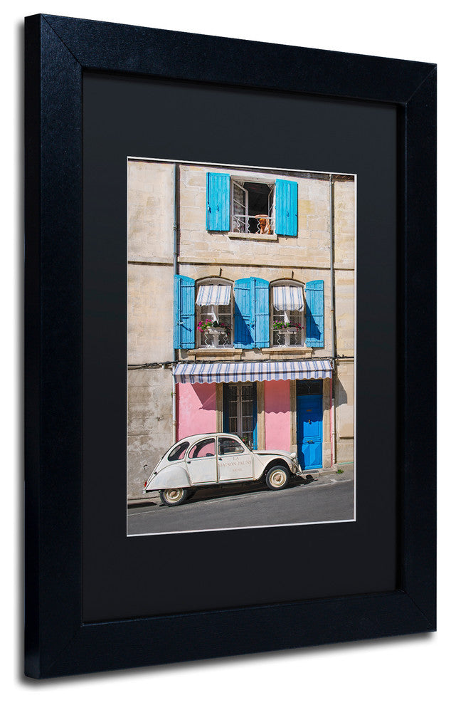 Blanchette Photography 'Woman at the Window', Black Frame, Black Matte, 11"x14"