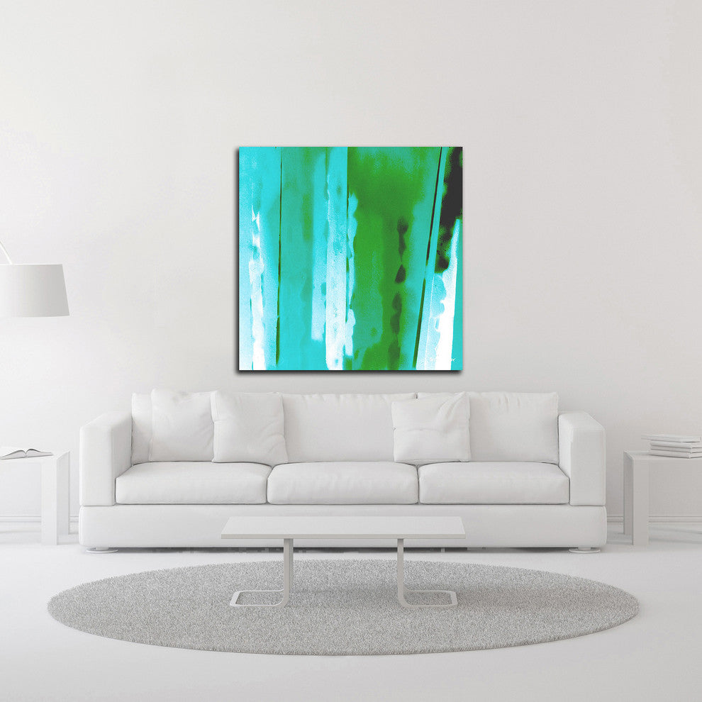 Nighttime by Gill Miller, Print on Canvas, 16"x16"