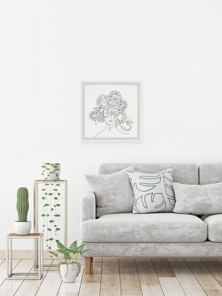 "Motivated" Framed Painting Print, 24x24