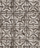Natural Faux 2, Modern Geometric Stone Wood Rustic Wallpaper, Gray, Sample