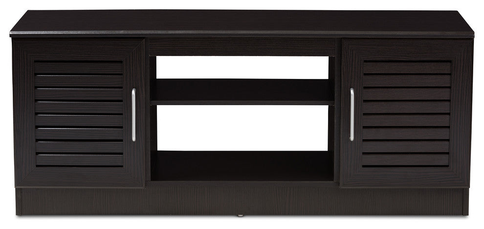 Gianna Moderm, Contemporary Wenge Brown TV Stand
