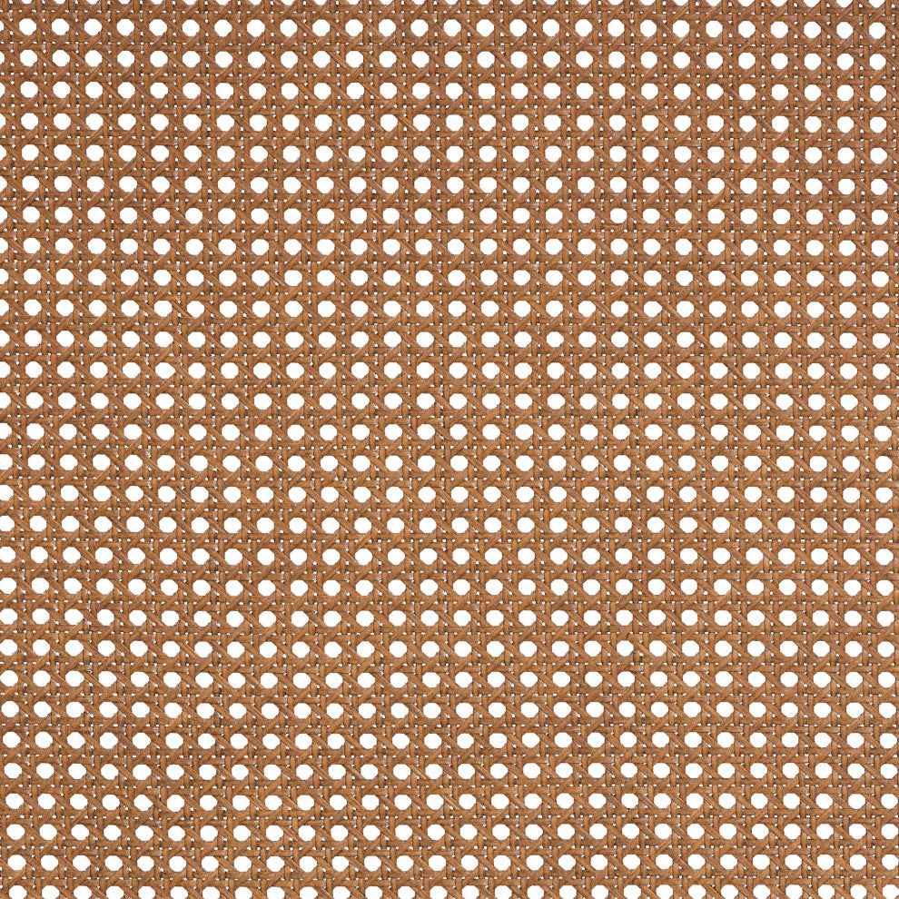 Aleena Rattan Ash Walnut Headboard, Queen