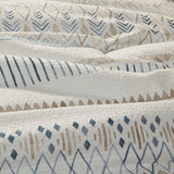 Madison Park Fraser 5 Piece Printed Seersucker Comforter Set With Throw Pillows
