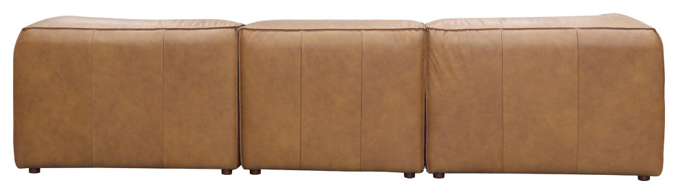 Form Lounge Modular Sectional Sonoran Tan Leather, Brown