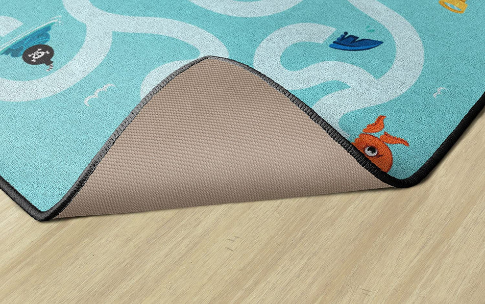 Flagship Carpets CE487-22W 4x6 Pirate Maze Rug