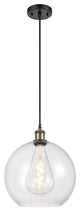 Innovations 516-1P-BAB-G122-12-LED 1-Light Mini Pendant, Black Antique Brass