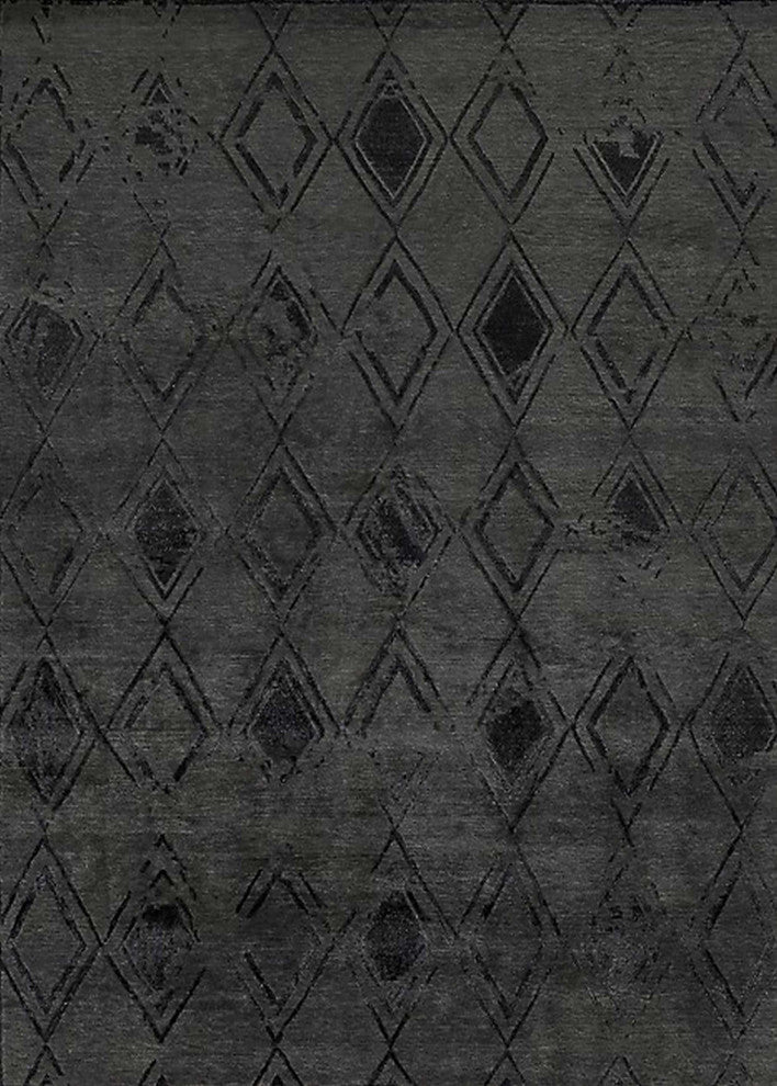 Ahgly Company Indoor Rectangle Mid-Century Modern Area Rugs, 2' x 4'