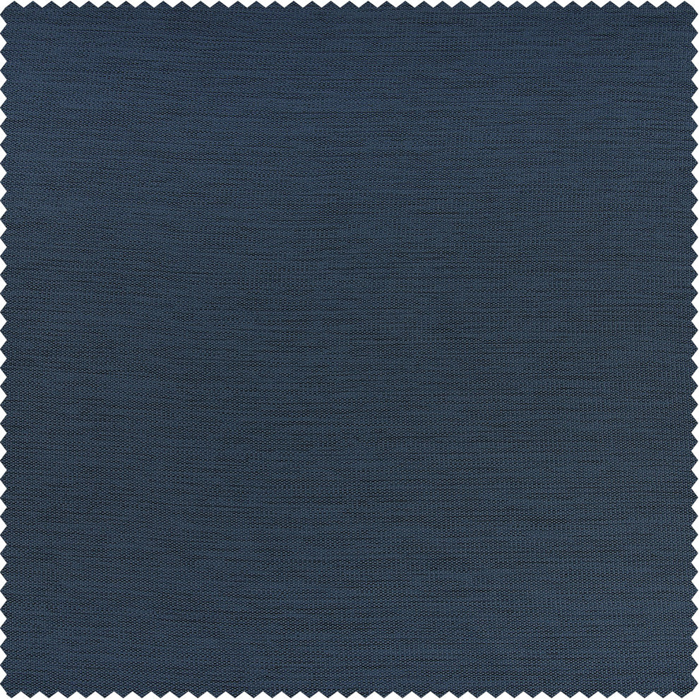 Bellino Blackout Room Darkening Curtain Single Panel, Wild Blue, 50"x96"