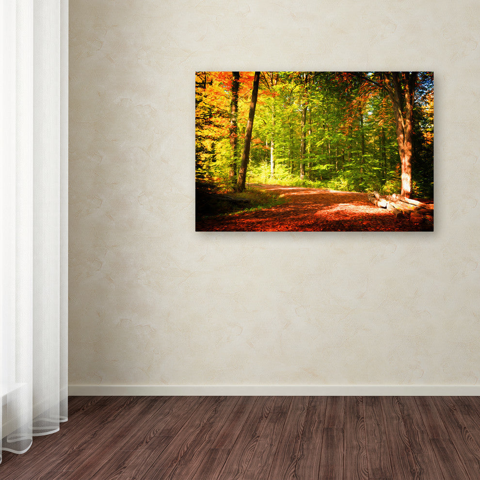 Philippe Sainte-Laudy 'Breaking The Fall Silence' Canvas Art, 47"x30"