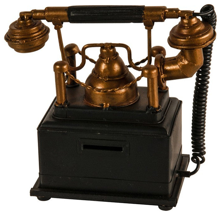 Vintage Telephone Coin Bank