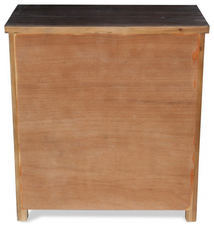Rustic Natural Accent Storage Cabinet