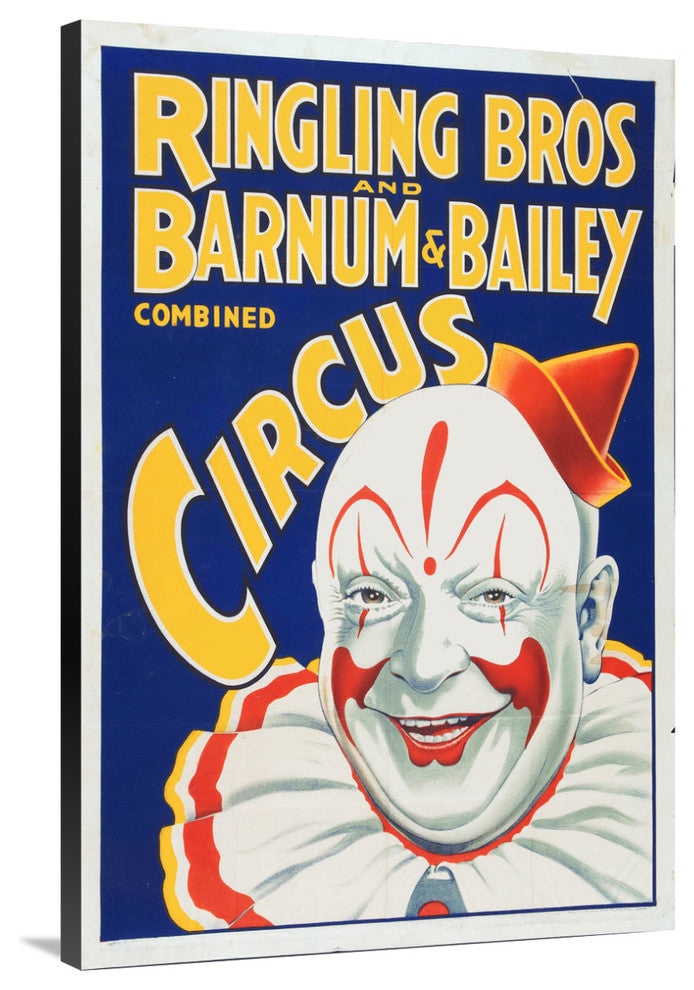 Circus Poster, Ringling Brothers And Barnum and Bailey, 1930S, 27x40