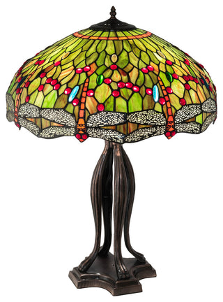 30 High Tiffany Hanginghead Dragonfly Table Lamp