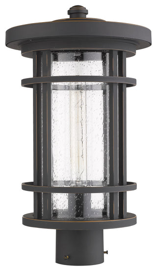 Z-Lite 1 Light Outdoor Post Mount Fixture, Oil Rubbed Bronze, 570PHB-ORB